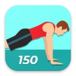 Logo of 150 Pushups Workout Challenge android Application 